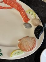 Set of 6 Lobster Plates and 1 Large Serving Platter (6858) - Image 8