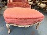 Atpūtas krēsls ar pufu — Luija XV stilā (French Louis XV Style Bergère Armchair with Ottoman) (4617) - Image 21