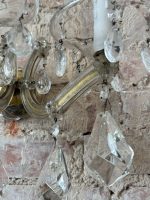 bra sienas lampa 3 spuldzēm ar lieliem, smagiem kristāliem, vidēja izmēra (6765) - Image 21