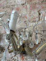 bra sienas lampa 3 spuldzēm ar lieliem, smagiem kristāliem, vidēja izmēra (6765) - Image 20