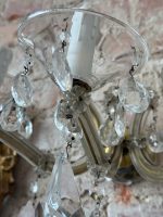 bra sienas lampa 3 spuldzēm ar lieliem, smagiem kristāliem, vidēja izmēra (6765) - Image 19