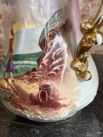 porcelāna krūka pasteļtoņos ar zelta krāsas detalizāciju, liela izmēra (7193) - Image 7