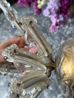 bra sienas lampa 3 spuldzēm ar lieliem, smagiem kristāliem, vidēja izmēra (6765) - Image 14