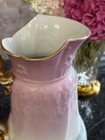 porcelāna krūka pasteļtoņos ar zelta krāsas detalizāciju, liela izmēra (7193) - Image 14