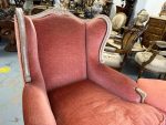 Atpūtas krēsls ar pufu — Luija XV stilā (French Louis XV Style Bergère Armchair with Ottoman) (4617) - Image 10