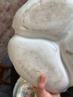 porcelāna trio trauks pasteļtoņos ar zelta krāsas akcentiem, vidēja izmēra (7285) - Image 14