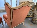 Atpūtas krēsls ar pufu — Luija XV stilā (French Louis XV Style Bergère Armchair with Ottoman) (4617) - Image 28