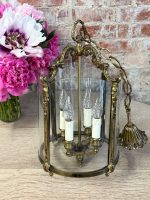 lampa iestiklotā rāmī, 4 spuldzes, vidēja izmēra (5781)