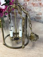 lampa iestiklotā rāmī, 4 spuldzes, vidēja izmēra (5781) - Image 5