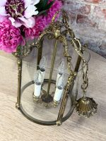 lampa iestiklotā rāmī, 4 spuldzes, vidēja izmēra (5781) - Image 3