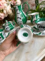 Ekskluzīvs Porcelāna Kafijas un Tējas Servīzes Komplekts 3 Personām (art deco porcelain tea and coffee service) — Art Deco stilā, (4904) - Image 19