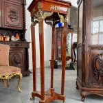 Empire pedestal stand mahogany