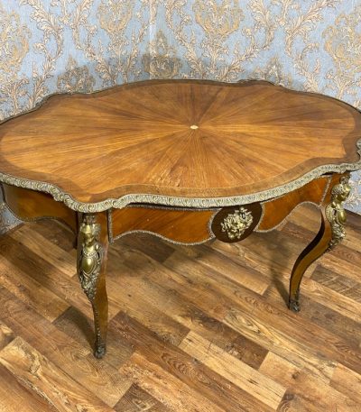 Skrivebord – Louis XV / Napoleon III stil, Frankrig, ca. 1860-1880 (571)