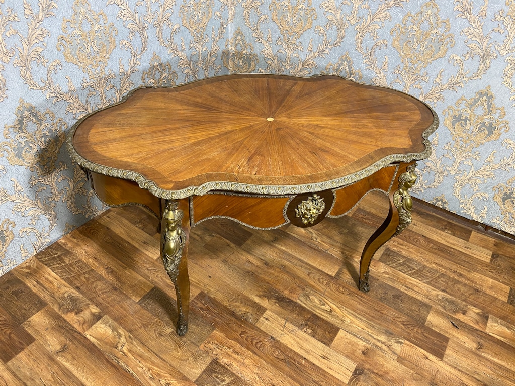 Rakstāmgalds — Luja XV / Napoleona III stils, Francija, ap 1860–1880 (571) - Image 1