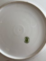 tumši zils porcelāna šķīvis, vidēji maza izmēra (7199) - Image 7