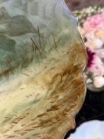 “Limoge” porcelāna šķīvis ar ziedu motīvu, vienam šķīvim ir neliela matveida plaisa (6910) - Image 10