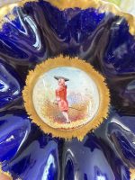 tumši zils Porcelāna šķīvītis/trauciņš, maza izmēra (7190) - Image 4