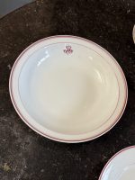 porcelāna servīze ar rozā krāsas detalizāciju un iniciāļiem (6929) - Image 10