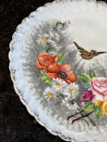 porcelāna šķīvis ar ziedu motīvu (6925) - Image 6