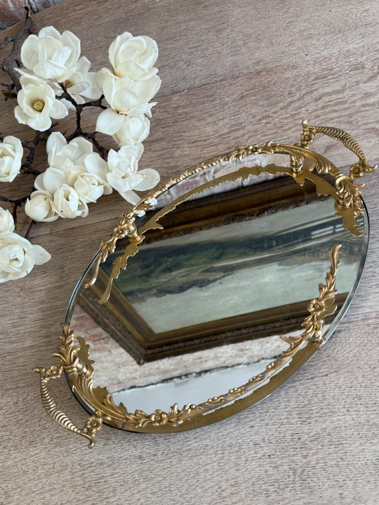 IMG_5773 small antique mirror vanity tray