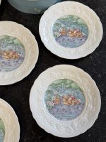 Gien "Les Fromages" siera servēšanas šķīvju komplekts oriģinālajā kastē (Gien Cheese Plates) (6873) - Image 7