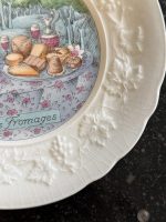 Gien "Les Fromages" siera servēšanas šķīvju komplekts oriģinālajā kastē (Gien Cheese Plates) (6873) - Image 11