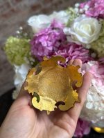 izsmalcināta, apgleznota miniatūra , porcelāna vāzīte ar bronzas pamatni, eņģeļa motīvs (7205) - Image 7