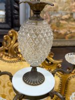 Griestu Lampa ar Stikla Elementiem, 5 Spuldzes (5513) - Image 6