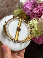 porcelāna svečturis, maza izmēra, viegls pēc svara, pamatnē ir neliela, smalka matveida plaisa (7215) - Image 10