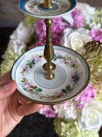 porcelāna svečturis, maza izmēra, viegls pēc svara, pamatnē ir neliela, smalka matveida plaisa (7215) - Image 4