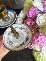 porcelāna svečturis, maza izmēra, viegls pēc svara, pamatnē ir neliela, smalka matveida plaisa (7215) - Image 5