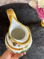 porcelāna piena krūze ar greznu zeltījumu (7208) - Image 9
