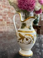 porcelāna piena krūze ar greznu zeltījumu (7208) - Image 4