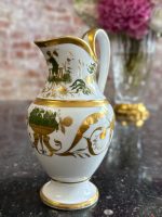 porcelāna piena krūze ar greznu zeltījumu (7208) - Image 5