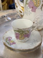 Tējas/Kafijas, Porcelāna Servīze, *Tējkannai ir neliela plaisa osītē (4534) - Image 10