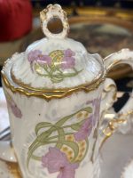 Tējas/Kafijas, Porcelāna Servīze, *Tējkannai ir neliela plaisa osītē (4534) - Image 5