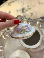 Tējas/Kafijas, Porcelāna Servīze, *Tējkannai ir neliela plaisa osītē (4534) - Image 12