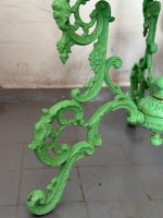etažeris ziediem, zaļā krāsā ar 3 plauktiem, vidēja izmēra, smags (6833) - Image 11