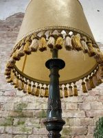 Liela, metāla, galda lampa ar eņģeļiem (2637) - Image 8
