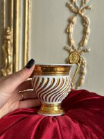 Porcelāna Krūzīte ar Lauvas Motīvu un Greznu Osīti (3144) - Image 10
