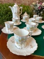 Antīka porcelāna tējas un kafijas tasīšu servīze 12 personām ar ābeļziedu dekoru (Antique Porcelain Tea & Coffee Cup Service for 12 Persons) (3833) - Image 6