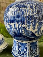 Sena Vāze "Delft" ar vāku, liela izmēra, smaga (2650) - Image 8