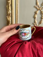 Maza Izmēra Porcelāna Krūzīte ar Ziedu Motīviem, "Limoge" (4012) - Image 4