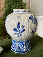 Sena Vāze "Delft" ar vāku, liela izmēra, smaga (2650) - Image 9