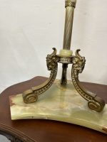 Porte-manteau en Onyx avec Têtes de Bélier, Très Lourd (4585) – Image 10