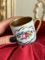 Maza Izmēra Porcelāna Krūzīte ar Ziedu Motīviem, "Limoge" (4012) - Image 9