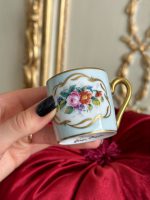Maza Izmēra Porcelāna Krūzīte ar Ziedu Motīviem, "Limoge" (4012) - Image 6