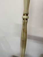Porte-manteau en Onyx avec Têtes de Bélier, Très Lourd (4585) – Image 16