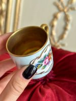 Maza Izmēra Porcelāna Krūzīte ar Ziedu Motīviem, "Limoge" (4012) - Image 8