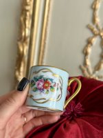 Maza Izmēra Porcelāna Krūzīte ar Ziedu Motīviem, "Limoge" (4012) - Image 10